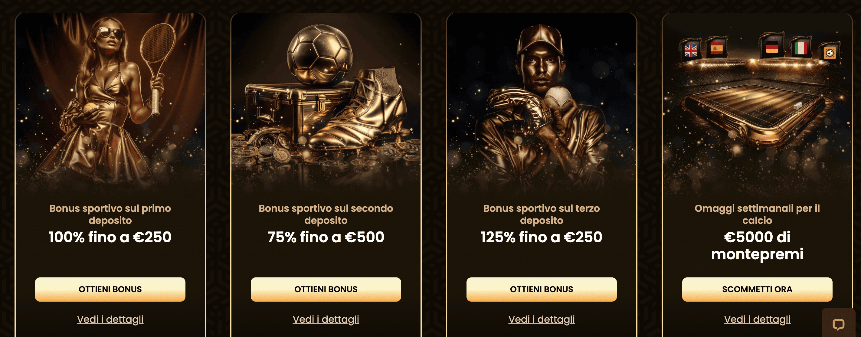 Goldspin Bonus Benvenuto