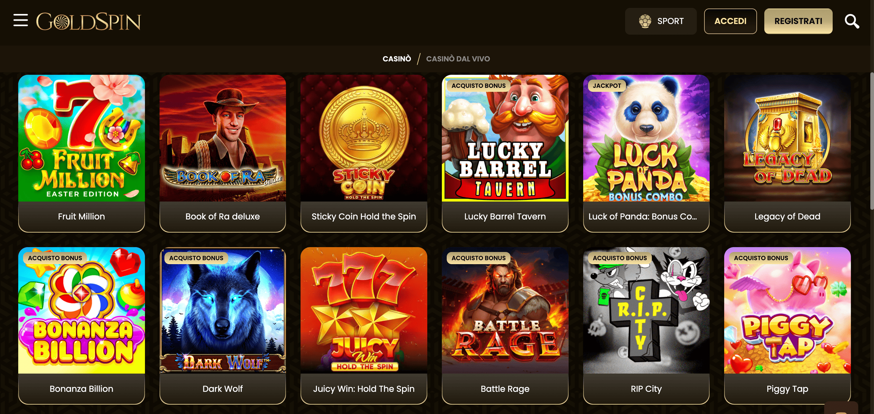Goldspin Slot